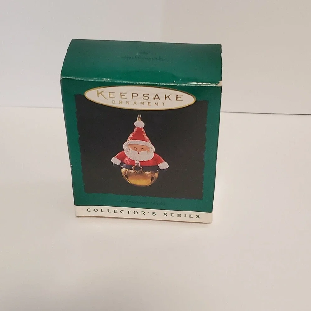 Hallmark Keepsake Ornament Santa Claus Jingle Bell Collector's‎ Series Christmas